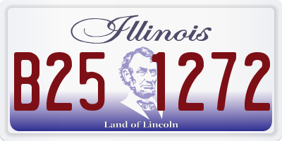 IL license plate B251272