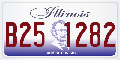 IL license plate B251282