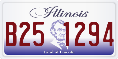 IL license plate B251294