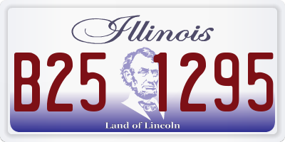 IL license plate B251295