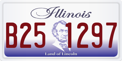 IL license plate B251297
