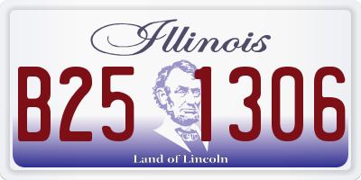 IL license plate B251306