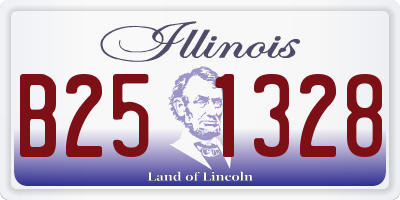 IL license plate B251328