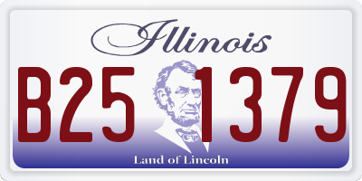 IL license plate B251379