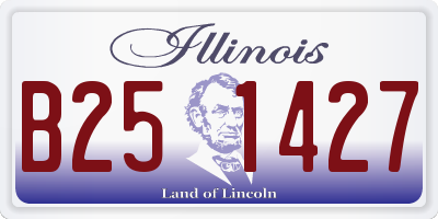 IL license plate B251427