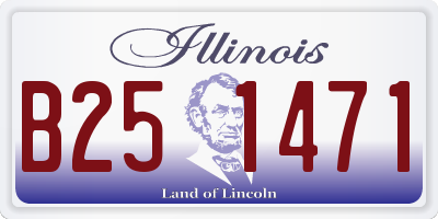 IL license plate B251471