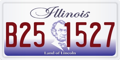 IL license plate B251527