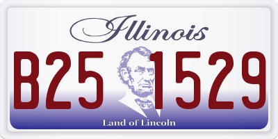 IL license plate B251529