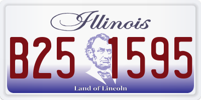 IL license plate B251595