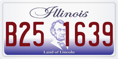 IL license plate B251639
