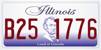 IL license plate B251776