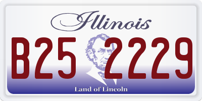 IL license plate B252229