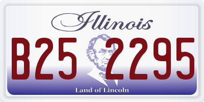 IL license plate B252295