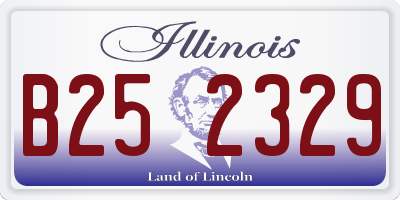 IL license plate B252329
