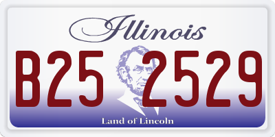 IL license plate B252529