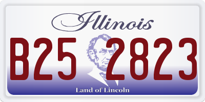 IL license plate B252823