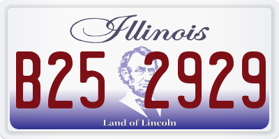 IL license plate B252929