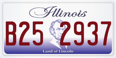 IL license plate B252937