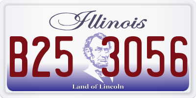 IL license plate B253056