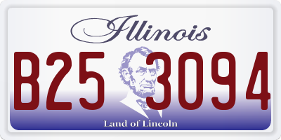 IL license plate B253094