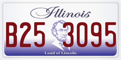 IL license plate B253095