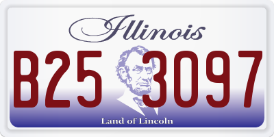 IL license plate B253097