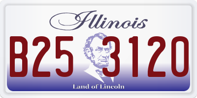 IL license plate B253120