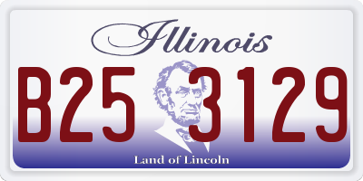 IL license plate B253129