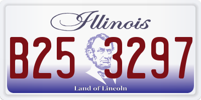 IL license plate B253297