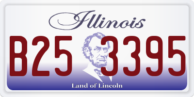 IL license plate B253395