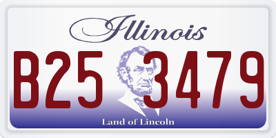 IL license plate B253479