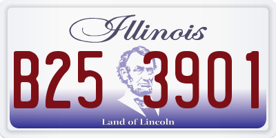 IL license plate B253901
