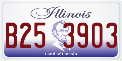 IL license plate B253903