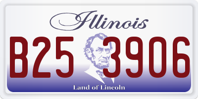 IL license plate B253906
