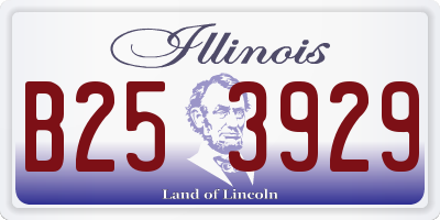 IL license plate B253929
