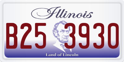 IL license plate B253930