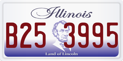 IL license plate B253995
