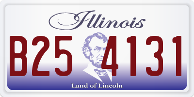 IL license plate B254131