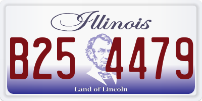 IL license plate B254479