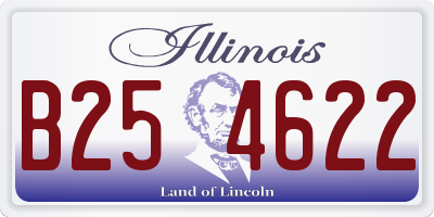 IL license plate B254622