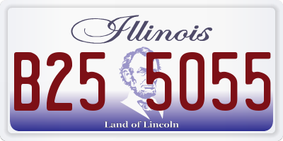 IL license plate B255055