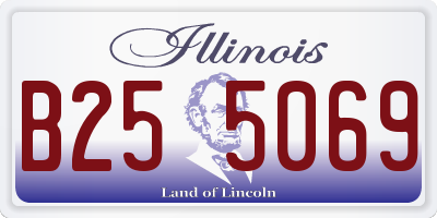 IL license plate B255069