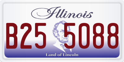 IL license plate B255088