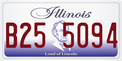 IL license plate B255094
