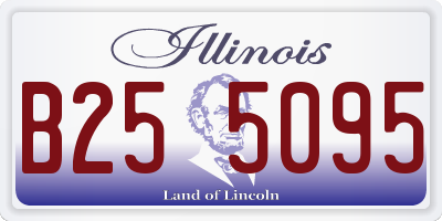IL license plate B255095