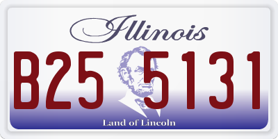 IL license plate B255131