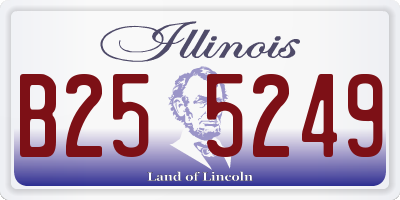 IL license plate B255249