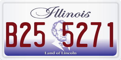 IL license plate B255271