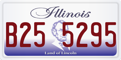 IL license plate B255295
