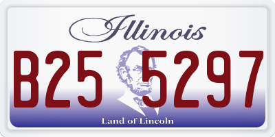 IL license plate B255297
